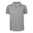 thumbnail image 1 of Cookie's Boys' Pique Polo Shirt Color: gray Size: 2t, 1 of 3