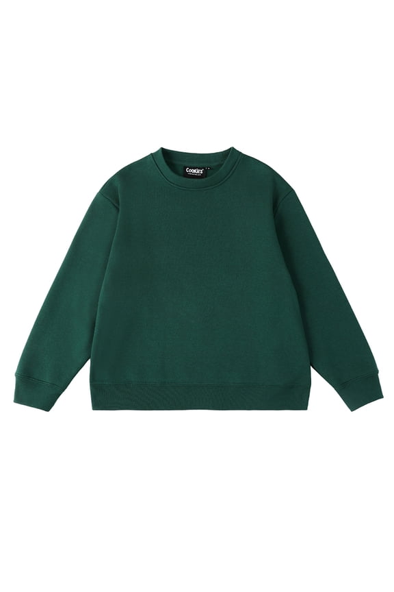 Cookie's Boys' Pullover Sweatshirt Color: hunter green Size: 16