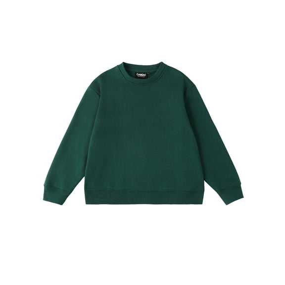 Cookie's Boys' Pullover Sweatshirt Color: hunter green Size: 16