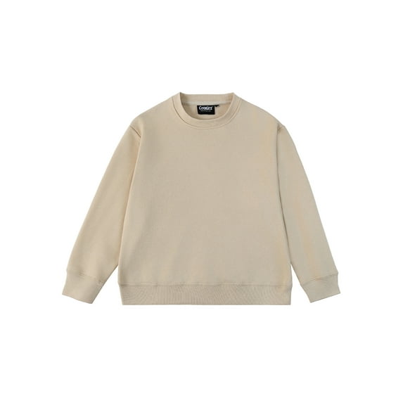 Cookie's Boys' Pullover Sweatshirt Color: khaki Size: 12