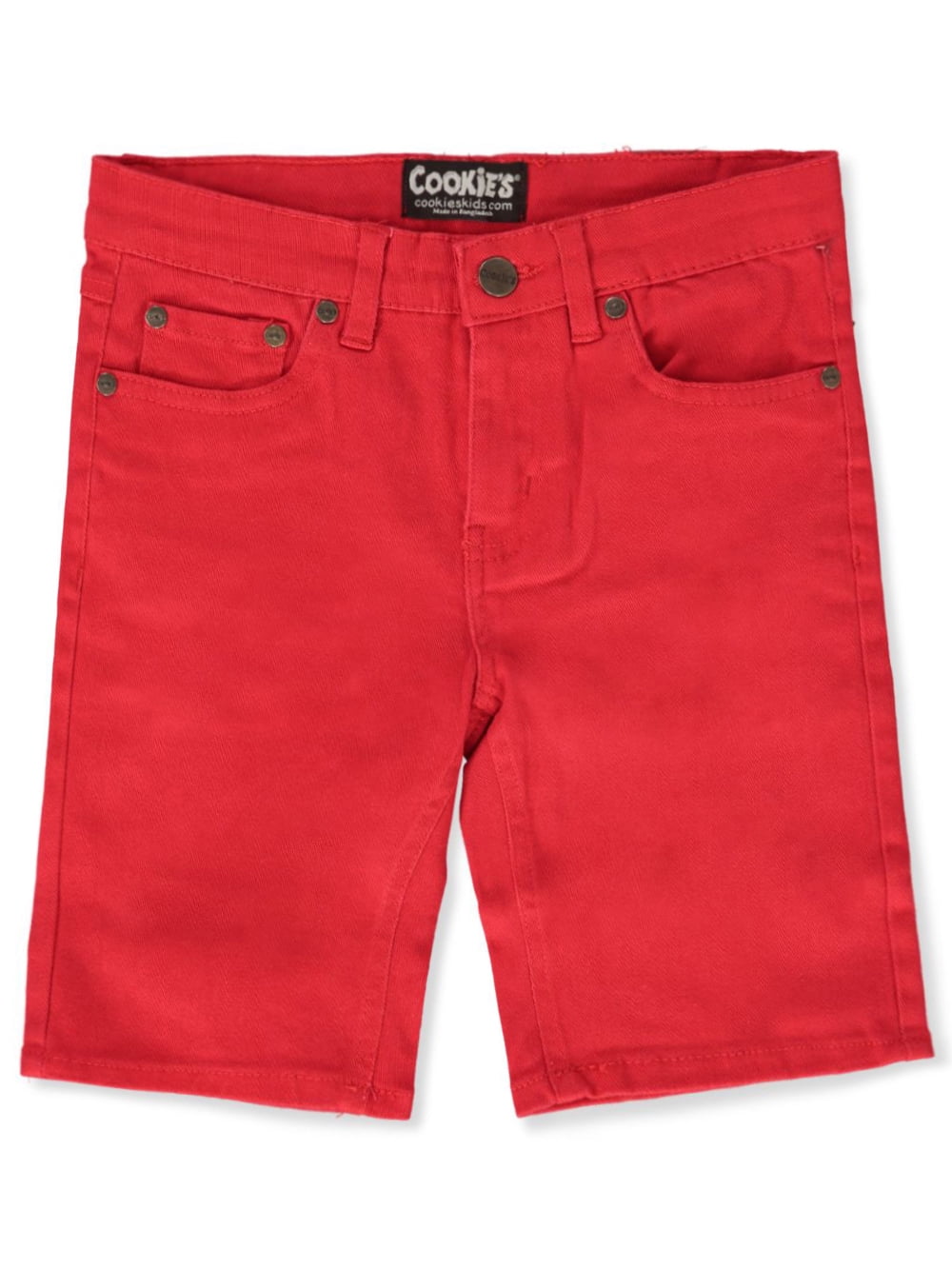 Cookie s Boys Skinny Denim Shorts red 16 Big Boys