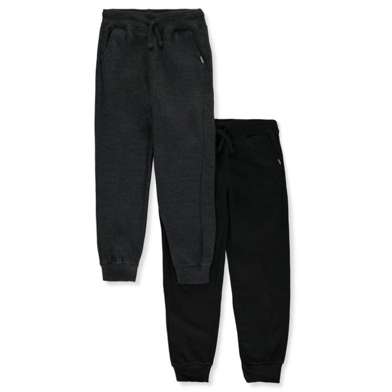 Cookie's Brand Boys' 2-Pack Joggers - black, 8 