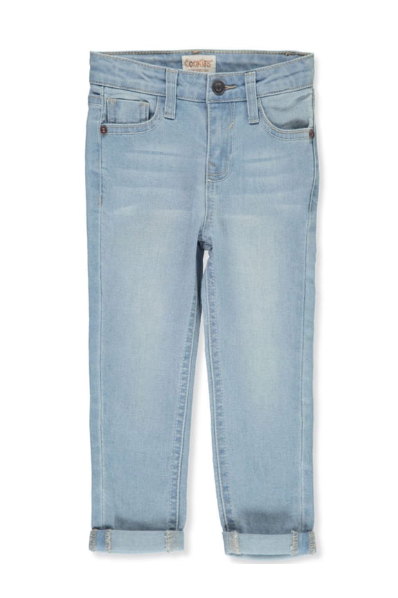 Girls' Roll Cuff Jeans (Big Girls)