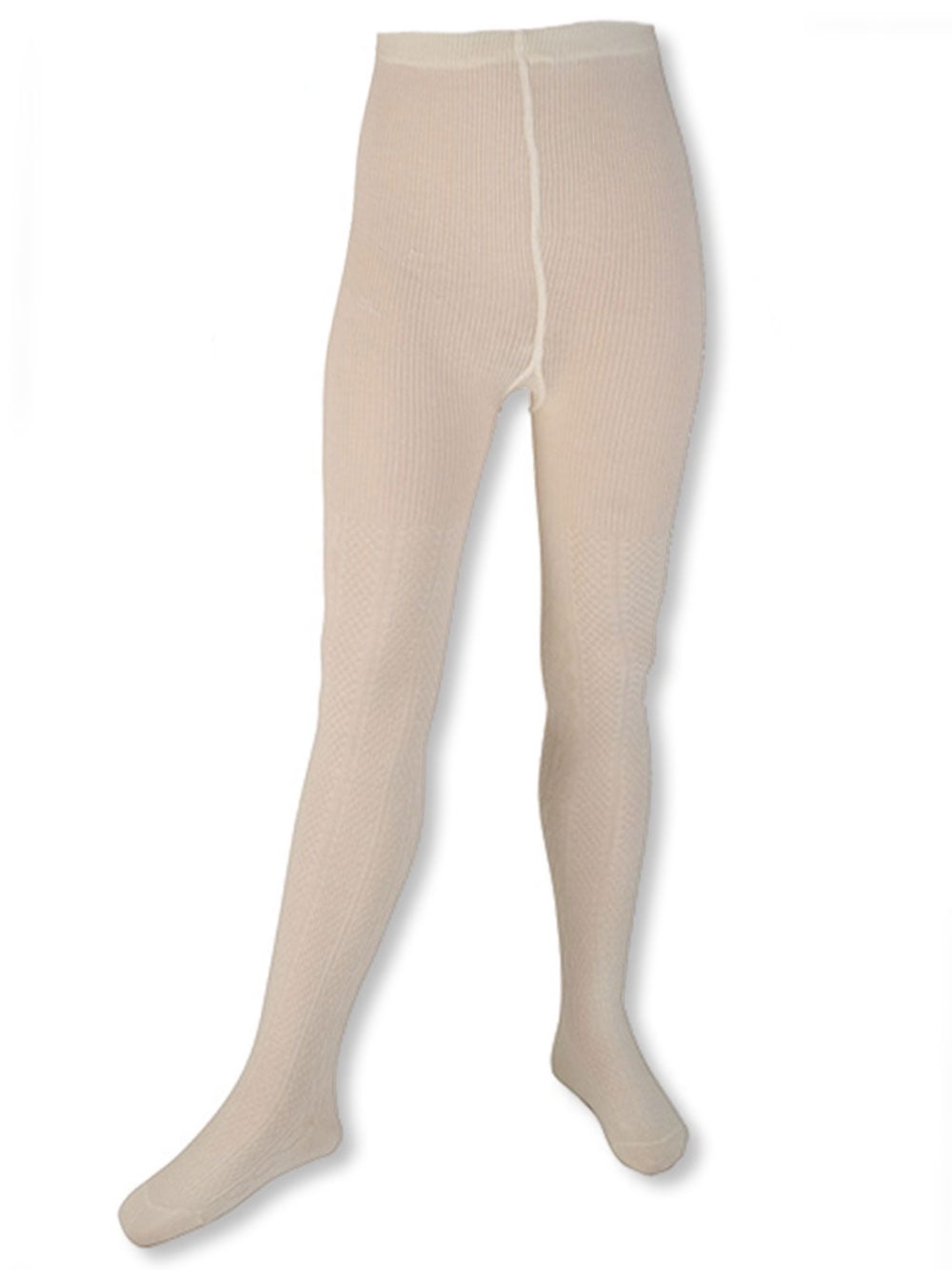 Cookie's Cable Knit Tights (Sizes 1 - 18) - cream, 12 - 14 (Big
