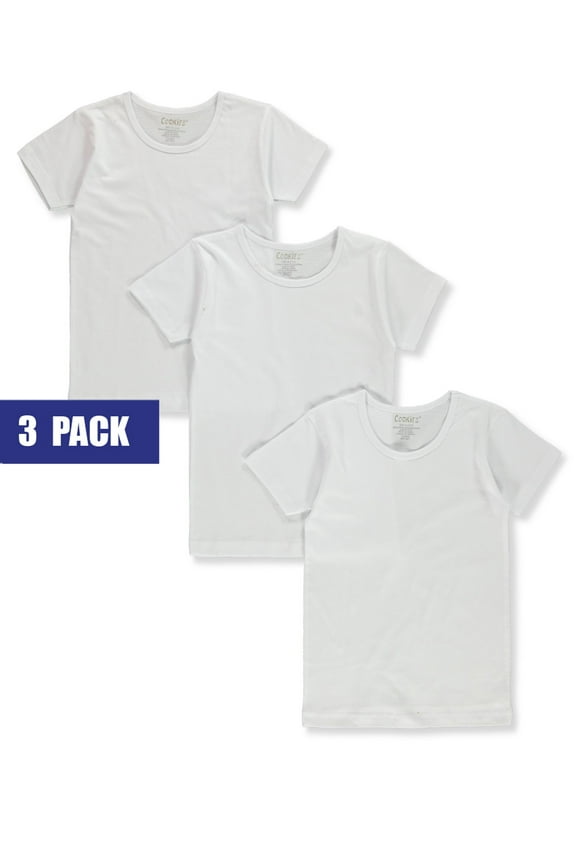 Cookie's Girls' 3-Pack T-shirts - white, 2t - 3t (Toddler)