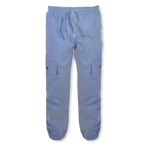 Cookie's Girls' Cargo Pocket Tech Joggers - light blue, 14 - 16 (Big Girls)