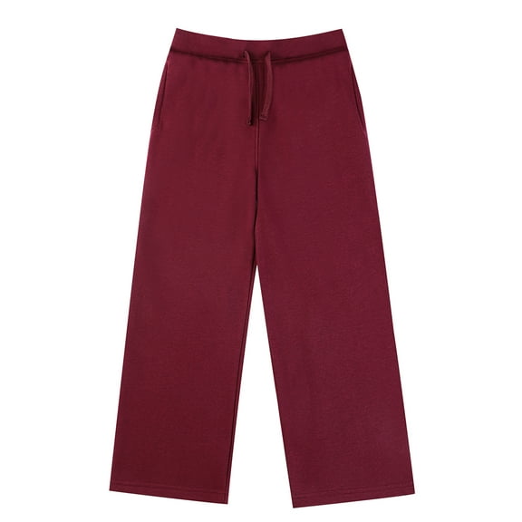 Cookie's Girls' Flared Leg Joggers Color: burgundy Size: 8