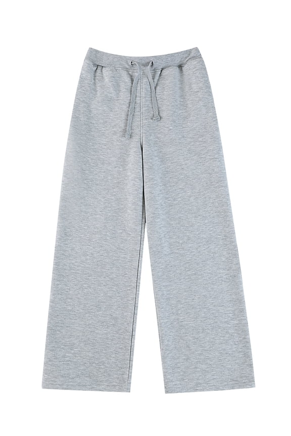 Cookie's Girls' Flared Leg Joggers Color: heather gray Size: 6x