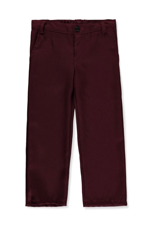 Cookie's Girls' Flat Front Pants Color: burgundy Size: 5