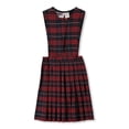 thumbnail image 1 of Cookie's Girls’ Jumper (Sizes 2 - 6X) Color: navy/red/white *plaid #37* Size: 3, 1 of 3