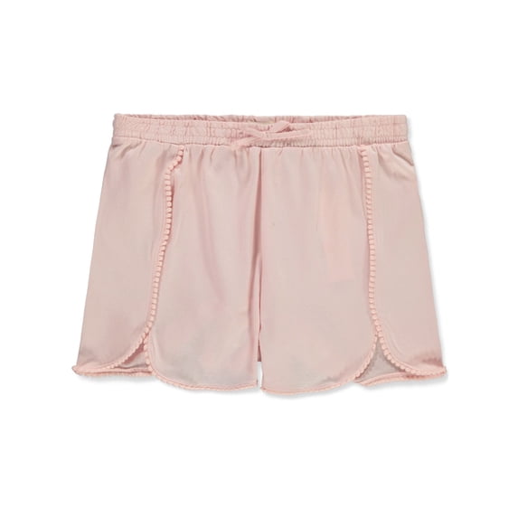 Cookie's Girls' Knit Pom Varsity Shorts - pink, 14 - 16 (Big Girls)
