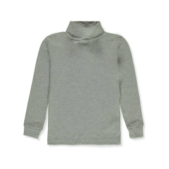 Cookie's Girls' L/S Turtleneck Color: heather gray Size: 2t