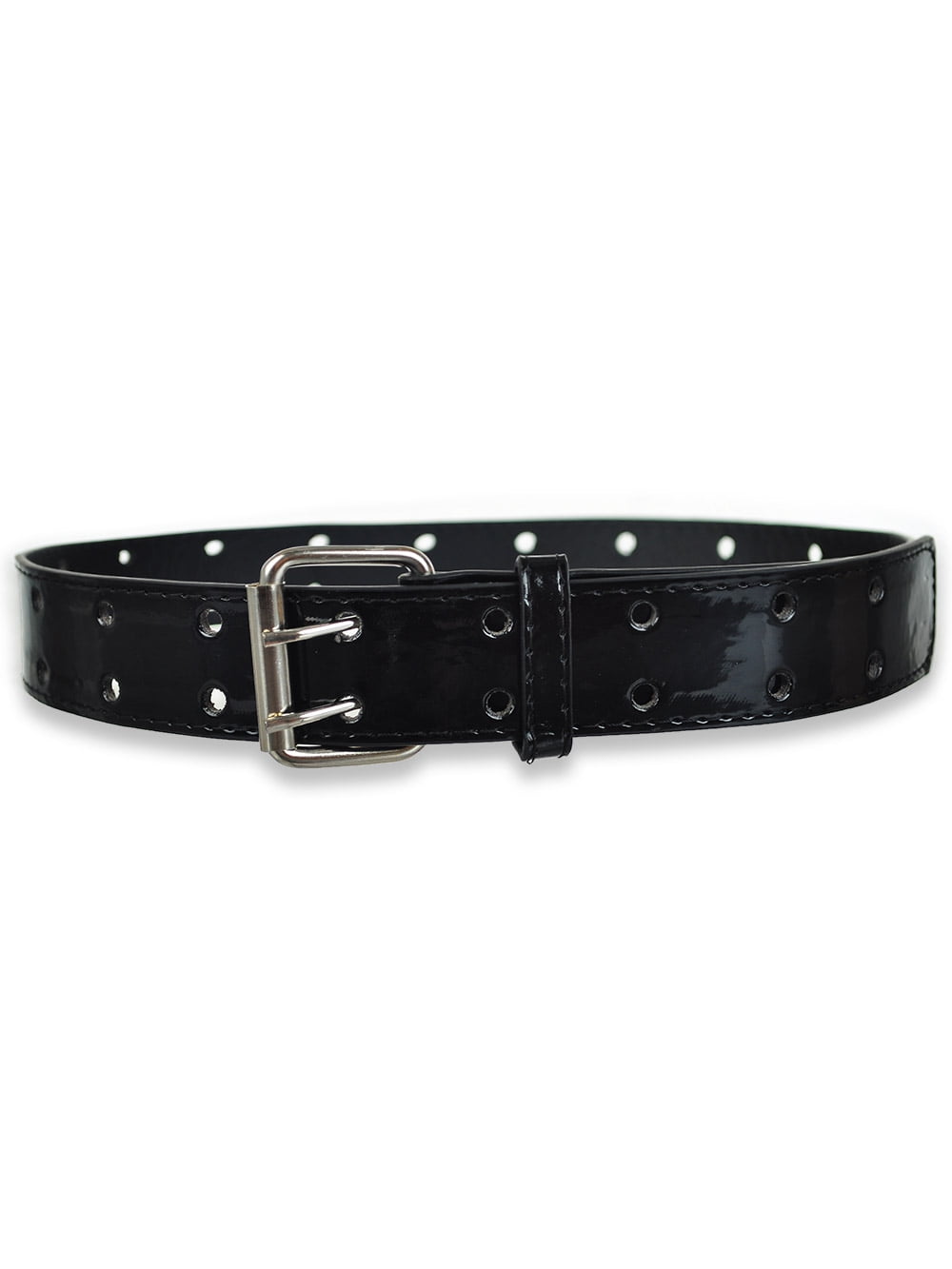 Patent sale leather belt