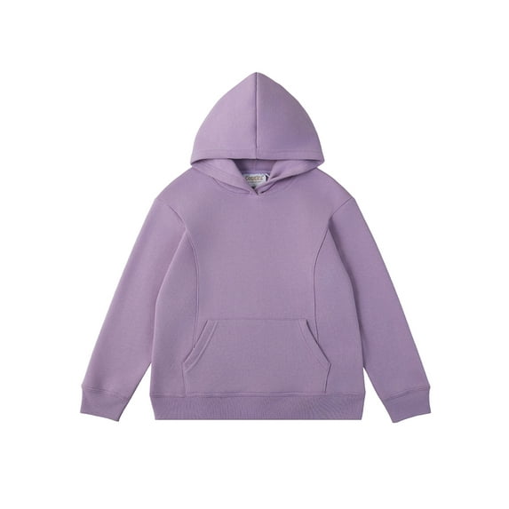 Cookie's Girls' Pullover Hoodie Color: purple Size: 7