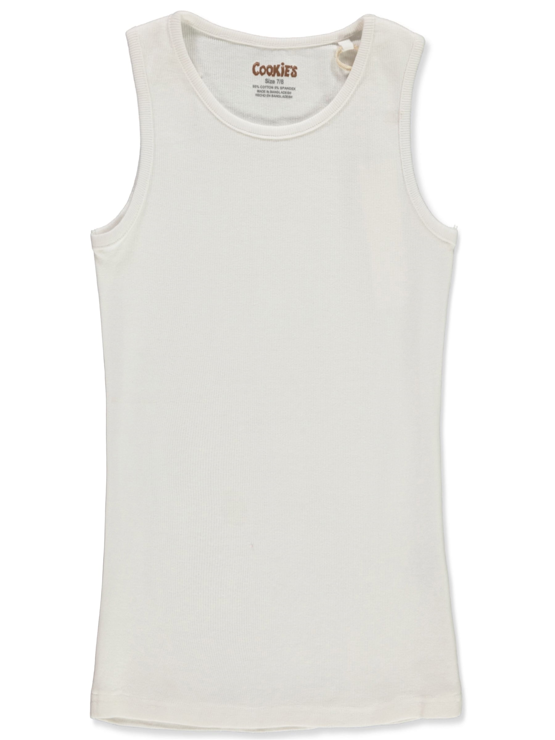 Cookie's Girls' Rib Tank Top Color: white Size: 14 - 16 - Walmart.com