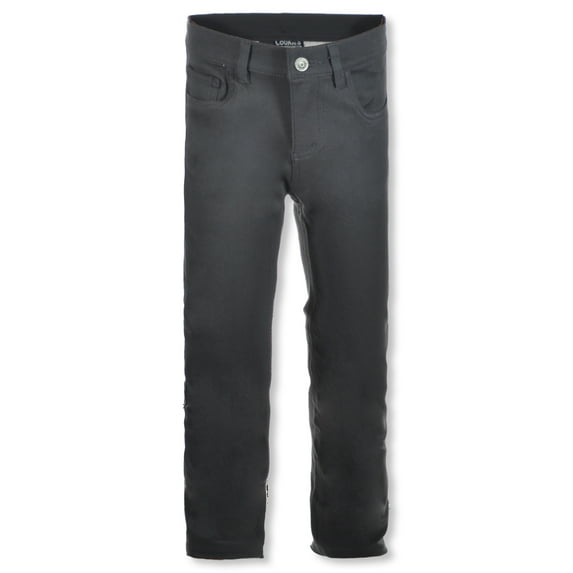 Cookie's Girls' Super Stretch Uniform Pants Color: gray Size: 16