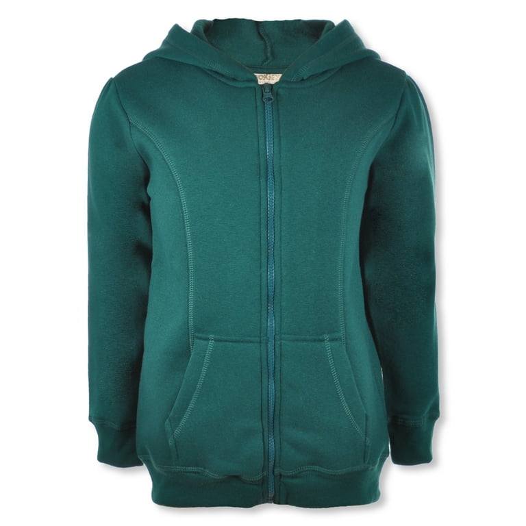 HUNTER GREEN FLEECE OVERSIZED CROP ZIP UP HOODIE – Sofi Stella Women's &  Children's Boutique