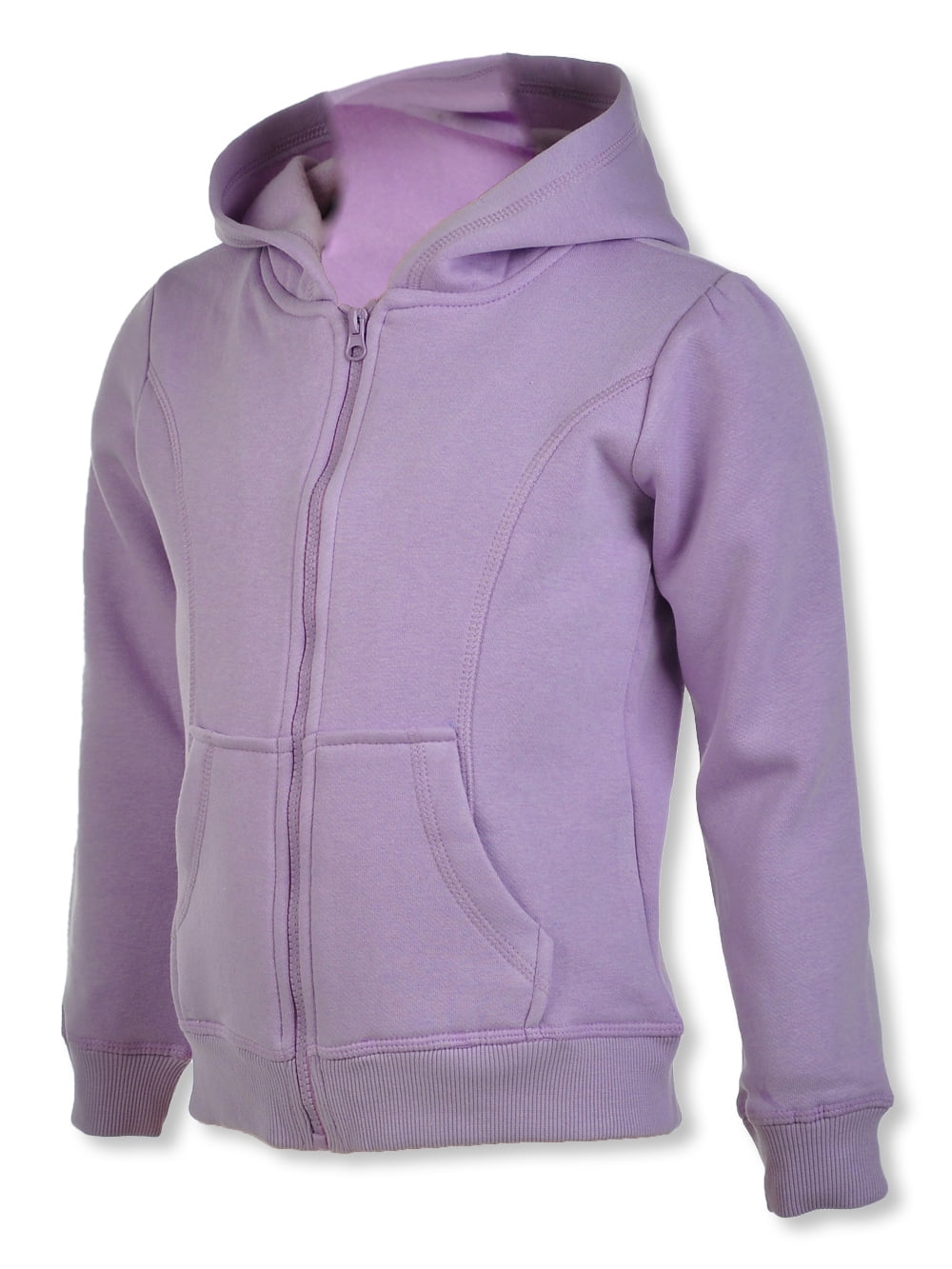Cookie's BestSelling Girls' Zipper Hoodie in Purple with Kangaroo