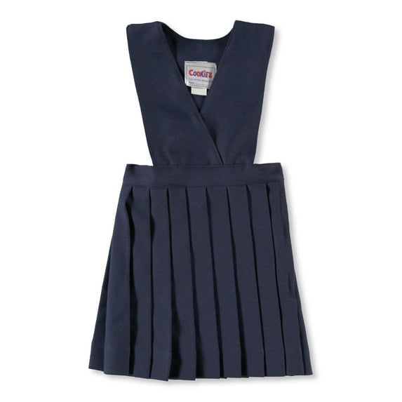 Cookie's Little Girls' Crisscross Jumper (Sizes 2 - 6X) - navy, 5 (Little Girls)