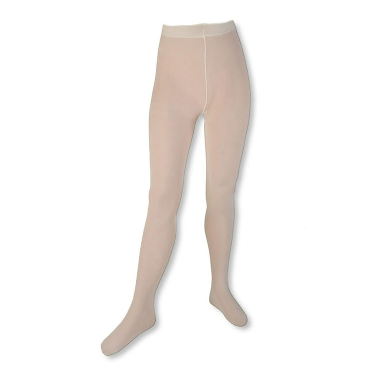 Cookie's Opaque Tights 2-Pack (Sizes 1 - 18) - cream, 16 - 18 (Big Girls)