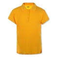 thumbnail image 1 of Cookie's Women's Picot Trim Polo Shirt Color: gold Size: m, 1 of 1
