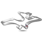 Pterodactyl Dinosaur Cookie Cutter 6 Inch  Tin Plated Steel Cookie Cutters   Made In The USA