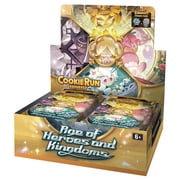 Collectible CookieRun Braverse TCG Age of Heroes and Kingdoms Booster Box - Includes 28 Booster Packs With 9 Cards Each