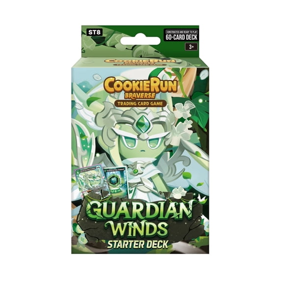 CookieRun Braverse TCG ST-08 Guardian Winds Green Starter Deck 60 Card Game Set