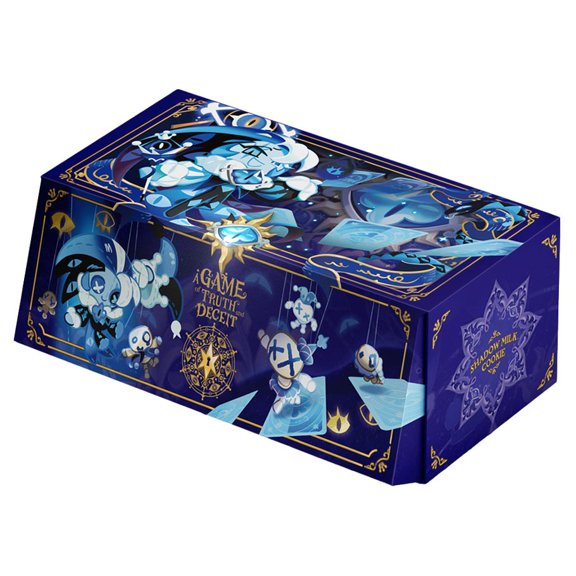 CookieRun Braverse Trading Card Game Shadow Milk Cookie Card Storage Box