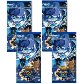 CookieRun TCG: A Game of Truth & Deceit - 4 Booster Pack Bundle - Braverse Trading Card Game, Strategy Play & Battle Deck-Building, Randomly Assorted
