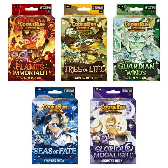 CookieRun TCG Legendary Starter Deck Assortment
