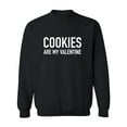 thumbnail image 1 of Cookies Are My Valentine Crewneck Sweatshirt, 1 of 2