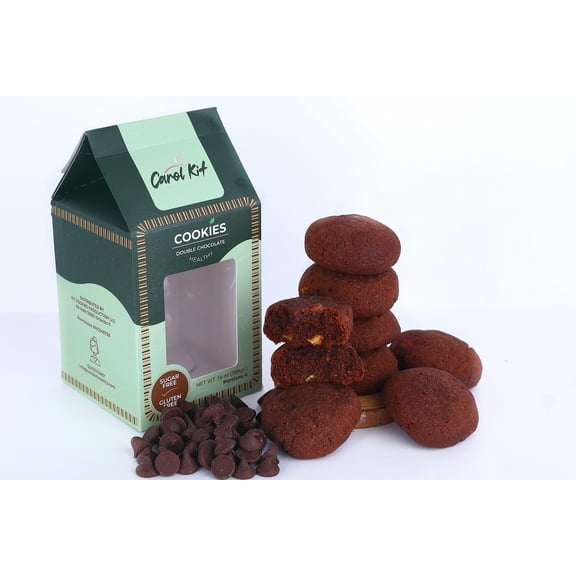 Carol Kit Healthy Double Chocolate Cookies | No Preservatives | Homemade Taste