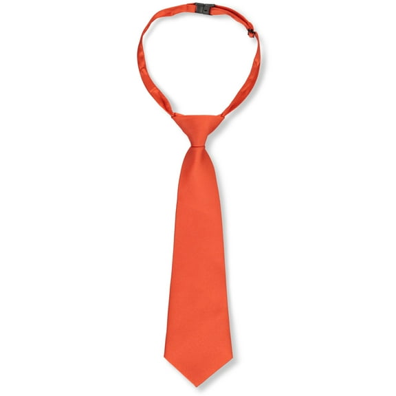 Cookies Boys' Banded Tie Color: orange Size: 14"