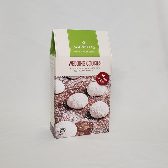 Cookies Con Amore Handmade Italian Cookies Gluten-Free wedding 5oz - Pack of 3
