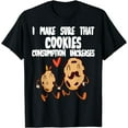 thumbnail image 1 of Cookies Consumption increases Funny Creative Graphic T-Shirt, 1 of 3