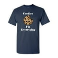 thumbnail image 1 of Cookies Fix Everything Adult DT T-Shirts Tee, 1 of 2