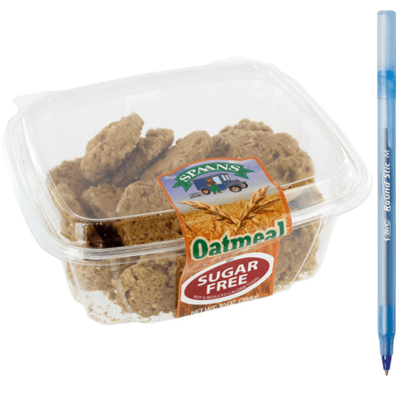Cookies, Sugar Free, Oatmeal 10 oz