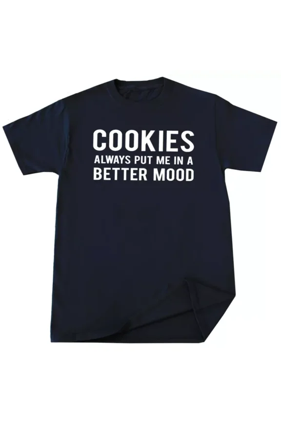 Cookies T Shirt Chocolate Oatmeal Cookies Lover Gift Idea Birthday Tee Unisex S-5XL Hot Trending Shirt, Vintage Birthday Gift