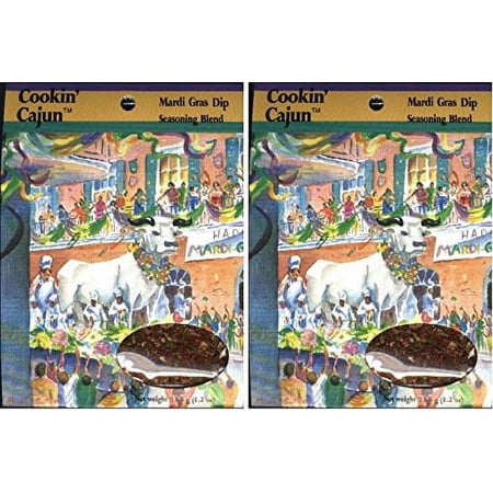 Cookin' Cajun Mardi Gras Dip Mix (2-pack)