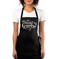 thumbnail image 1 of Cooking Aprons for Women with 2 Pockets,Baking Cute Apron,Kiss The Cook And Bring Me A Wine, Mothers Day, 1 of 6