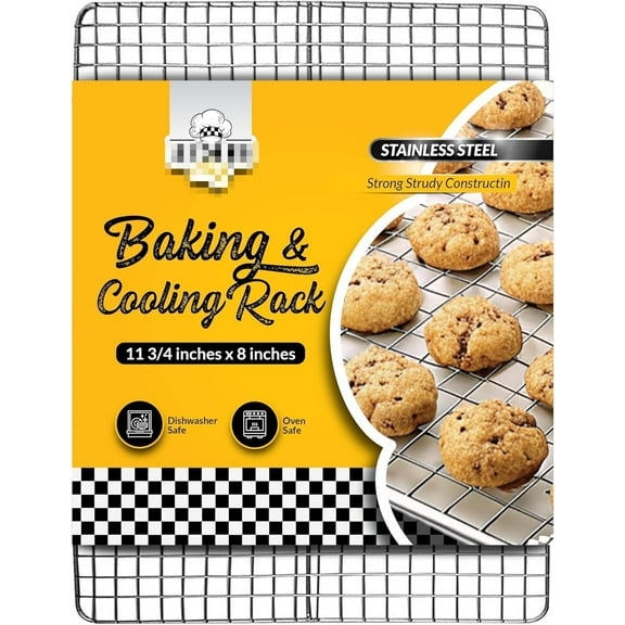 Cooking & Baking Cooling Rack - Stainless Steel Oven Safe Grid Cookie Cooling Rack