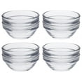 thumbnail image 1 of Cooking Baking Supplies Small Glass Pinch Bowl Ramekin Kitchen Essential, 8pc, 1 of 9