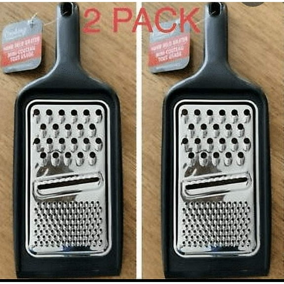 Cooking Concepts 3-in-1 Cheese Graters with Handles (2pk)