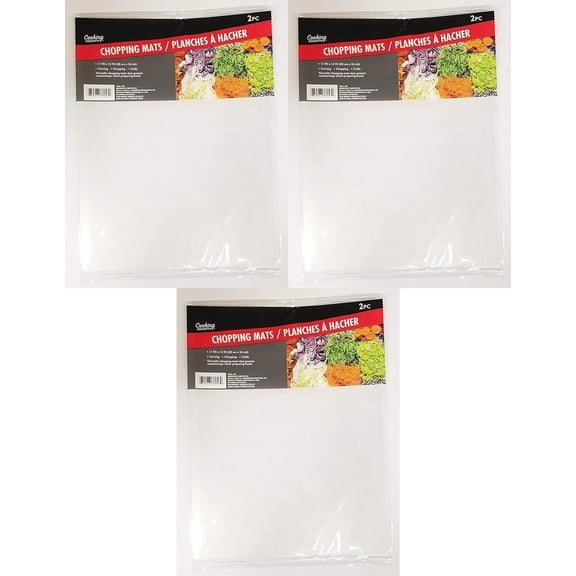 Cooking Concepts Chopping Mats 6 pcs / (Pack of 3)