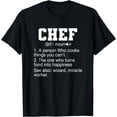 thumbnail image 1 of Cooking Cook Chef Outfit - For Gourmets Hobby Chefs T-Shirt, 1 of 4
