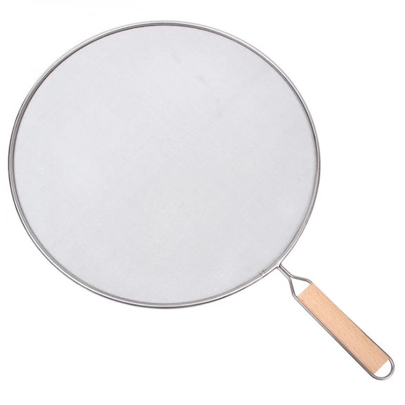 Cooking Frying Stainless Steel Anti Splatter Guard Oil Net Grease Splatter Screen Pan Mesh Guard Screen Splash Cover