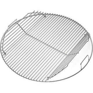 Cooking Grate Hinged 7436 for Weber, 22 Inch Charcoal Grill Grate Round Hinged,Replacement Part for Weber One-Touch, Performer and Bar-B-Kettle Series, BBQ Series Stainless Steel