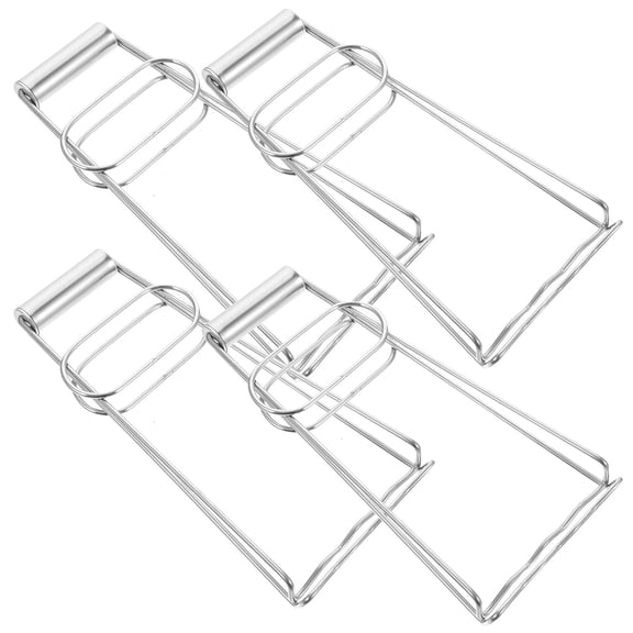 Cooking Grate Lifters 4 Pcs Household Anti-scalding Clip Grill Plate Gripper for Kitchen