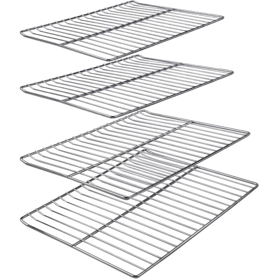 Cooking Grates Replacement Parts for Masterbuilt 30 Inch Electric Smoker, 14.6" x 12.2" Grill Grid, Smoker Racks MB20071117, 20071117, MB20073519, MB26073519, MB20070421, 4 Pack